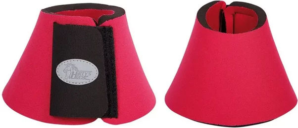 Harry's Horse Gamaschen Springschoenen Neopren Rosa Größe M für Pferde – Bild 1 von 2