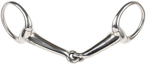 Produktbild von Harry's Horse Gebiss für Pferde einfach gebrochen aus Edelstahl in Silber
