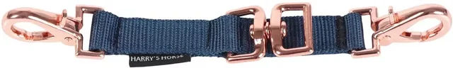 Harry's Horse Gebissriemen aus Polyester in Gold Rosa oder Blau – Bild 1 von 1
