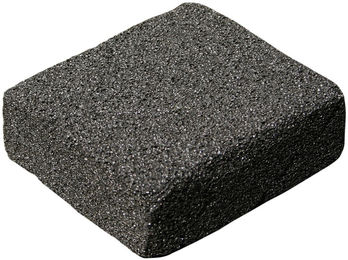 Harry's Horse Groomer Block XXL Schimmelstein Pferdebürste Schwarz Grau – Bild 1 von 3
