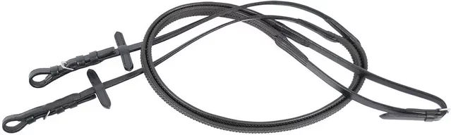 Produktbild von Harry's Horse Gummizügel für Pferde in Schwarz Größe L