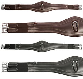 Harry's Horse Gurt Deluxe aus Kunstleder in Braun oder Schwarz – Bild 1 von 2