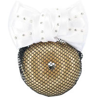 Produktbild von Harry's Horse Haarnetz mit Strass in Weiß