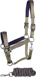 Produktbild von Harry's Horse Halfter und Longiergurt Set Satin Eli für Ponys aus Polyester