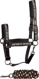 Produktbild von Harry's Horse Halfter und Stricke Set für Ponys aus Neopren in Schwarz