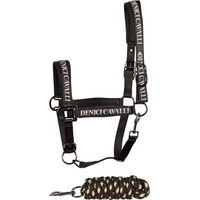 Produktbild von Harry's Horse Halfter und Stricke Set für Ponys aus Neopren in Schwarz
