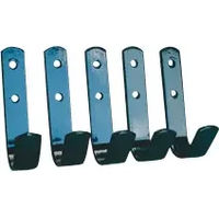 Produktbild von Harry's Horse Halsterhaken aus Metall Schwarz 5er Pack