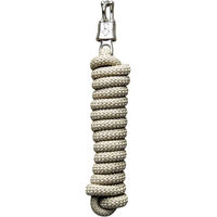 Produktbild von Harry's Horse Halstertouw mit Panik-Haken Grau 2.5M - 2,5 m