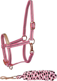 Harry's Horse Halterset für Fohlen aus Nylon in Rosa – Bild 1 von 1