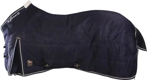 Produktbild von Harry's Horse Highliner Stalldecke für Pferde Blau aus Polyester 200 g