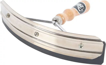 Produktbild von Harry's Horse Hitzemesser für Pferde mit Holzgriff und Edelstahlklinge
