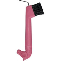 Produktbild von Harry's Horse Hufauskratzer mit Bürste für Pferde in Rosa aus Kunststoff