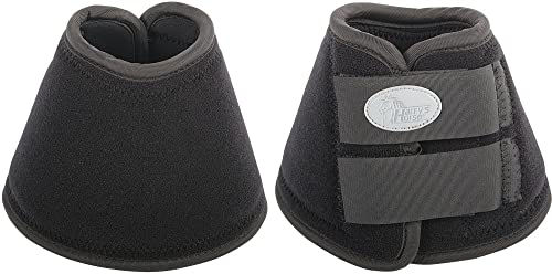 Produktbild von Harry's Horse Hufglocken Gamaschen aus Neopren mit Bürste Schwarz Größe S