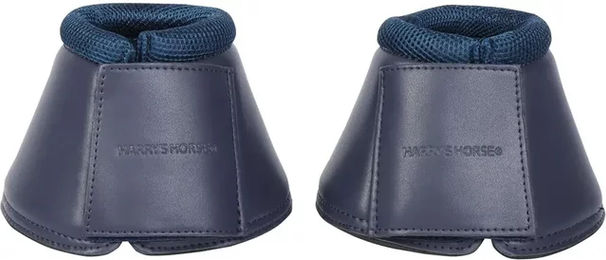 Produktbild von Harry's Horse Hufglocken Springglocken Excellent aus Kunstleder mit Klettverschluss Blau Größe M