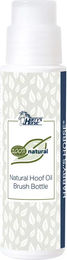 Produktbild von Harry's Horse Huföl für Pferde mit Natural Brush in Blau und Weiß