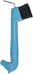 Produktbild von Harry's Horse Hufpflege Bürste Pferdekopf in Blau aus Kunststoff