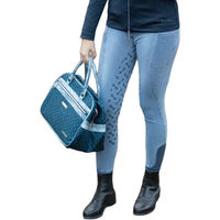 Produktbild von Harry's Horse Just Ride Retro Reithose Damen Full Grip Blau Baumwolle Größe 34