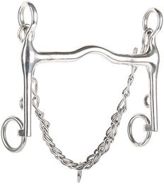 Produktbild von Harry's Horse Kandarengebiss Edelstahl dünnes Mundstück 12mm Silber Größe 14.5
