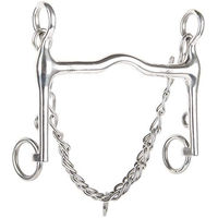 Produktbild von Harry's Horse Kandarengebiss Edelstahl dünnes Mundstück 12mm Silber Größe 14.5