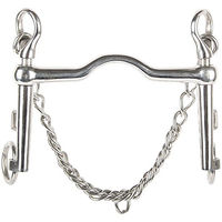Produktbild von Harry's Horse Kandarengebiss mit Pumpfunktion aus Edelstahl in Silber 15mm Größe 13.5