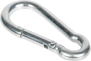 Produktbild von Harry's Horse Karabinerhaken für Pferde aus Metall in Silber 5er Pack