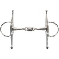 Produktbild von Harry's Horse Knebeltrense doppelt gebrochen aus Edelstahl in Silber Größe 11.5