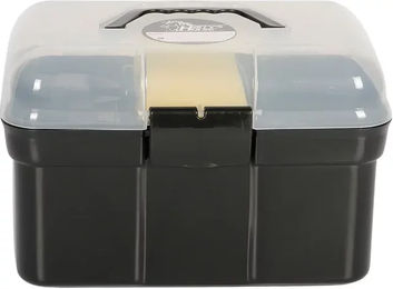 Harry's Horse Komplette Putzbox für Pferde in Schwarz aus Kunststoff – Bild 1 von 2
