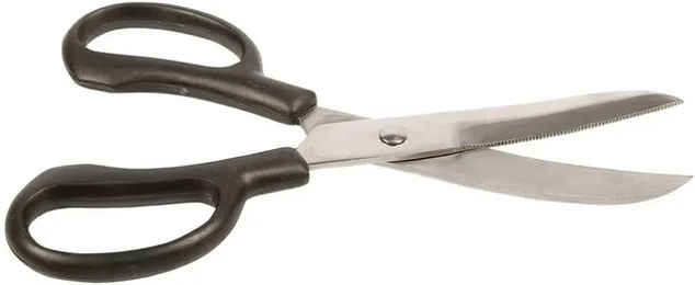 Harry's Horse Krallenschere aus Edelstahl in Schwarz und Silber – Bild 1 von 1