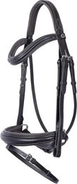 Produktbild von Harry's Horse Leder Reittrense für Pferde in Schwarz Grau oder Braun