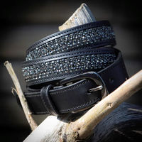 Produktbild von Harry's Horse Ledergürtel Crystal Unisex Schwarz