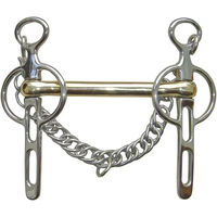 Produktbild von Harry's Horse Liverpoolkandare für Pferde aus Messing Gold 14 mm 12,5 cm