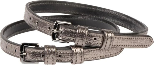 Produktbild von Harry's Horse Lizzard Sporenriemen aus Leder in Grau