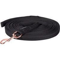 Produktbild von Harry's Horse Longe für Pferde in Schwarz und Roségold