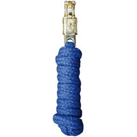 Produktbild von Harry's Horse Longe mit Panikhaken aus Kunststoff in Blau und Gold