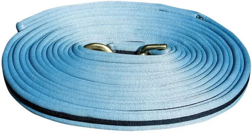 Produktbild von Harry's Horse Longeerleine Soft aus Nylon in Blau 8m - 8 m