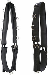 Harry's Horse Longeersingel Luxe für Pony aus Neopren in Schwarz – Bild 1 von 2