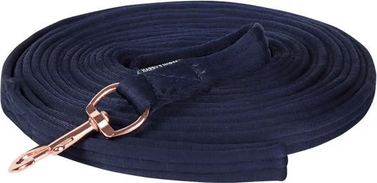 Produktbild von Harry's Horse Longierleine für Pferde aus Nylon in Blau oder Roségold