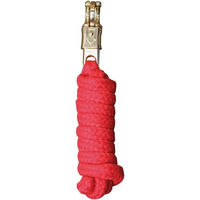 Produktbild von Harry's Horse Longierleine mit Panikhaken in Rot - 2 m