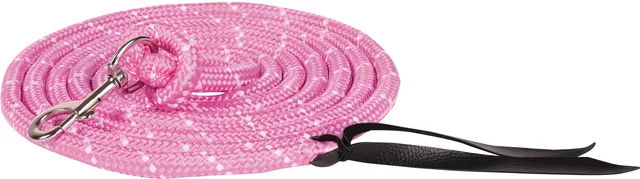 Harry's Horse Longierseil mit Karabinerhaken Rosa 4m – Bild 1 von 1