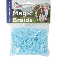 Produktbild von Harry's Horse Magic Braids Elastische Bandage für Pferde Blau - 10 x 500 Stk.