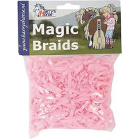 Produktbild von Harry's Horse Magic Braids Elastische Bandage für Pferde Rosa - 10 x 500 Stk.