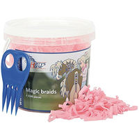 Produktbild von Harry's Horse Magic Braids Elastische Bandagen für Pferde Rosa