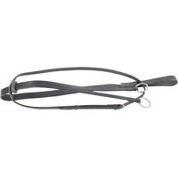 Produktbild von Harry's Horse Martingal aus Leder in Schwarz für Vollblut/VB