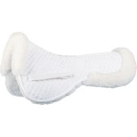 Produktbild von Harry's Horse Merino-Sattelpad Full aus Wolle in Weiß für Warmblut