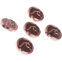 Produktbild von Harry's Horse Metallknopf 17 mm in Rosa oder Gold