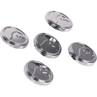 Produktbild von Harry's Horse Metallknopf Silber 17 mm