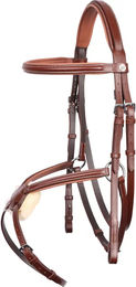 Produktbild von Harry's Horse Mexicaans Reittrense für Ponys aus Leder in Braun