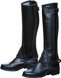 Harry's Horse Mini-Chaps Connect Schwarz Größe XL – Bild 1 von 3