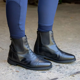 Produktbild von Harry's Horse Montreal Damen Reitstiefel aus Leder in Schwarz wasserabweisend Größe 36