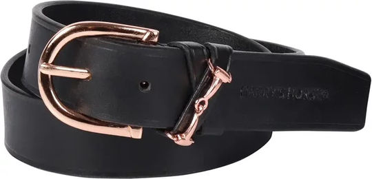 Produktbild von Harry's Horse Montreal Turnierpolo für Damen mit langen Ärmeln in Schwarz Größe S